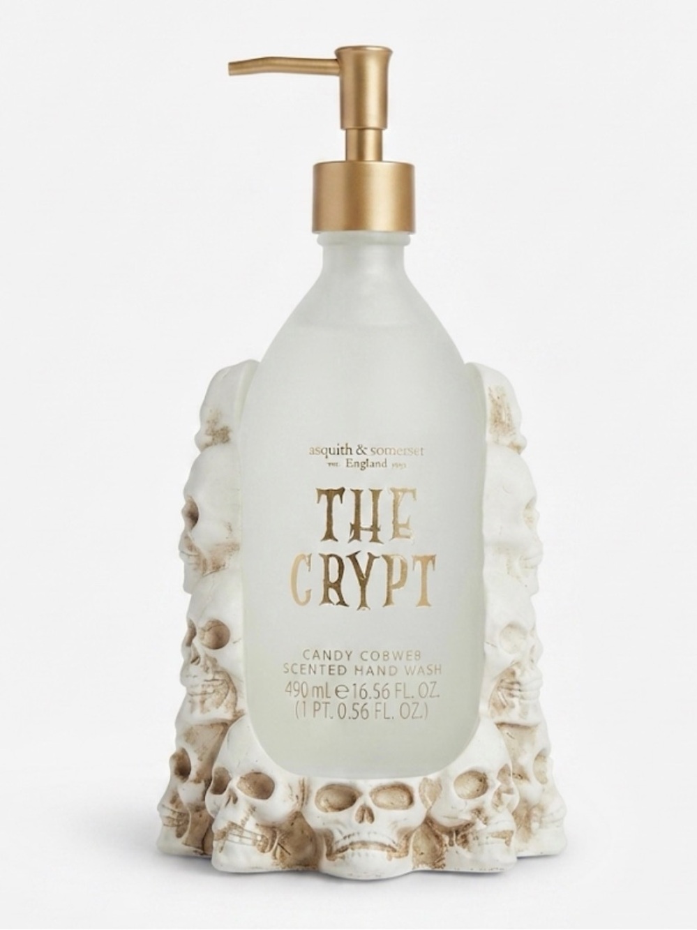 NWT ⚜️💀⚜️ Asquith Somerset "The Crypt" Candy Cobweb Scented Hand Wash